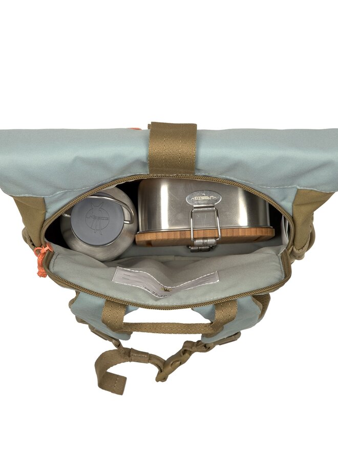 Lässig - Mini Rolltop Backpack - Nature olive