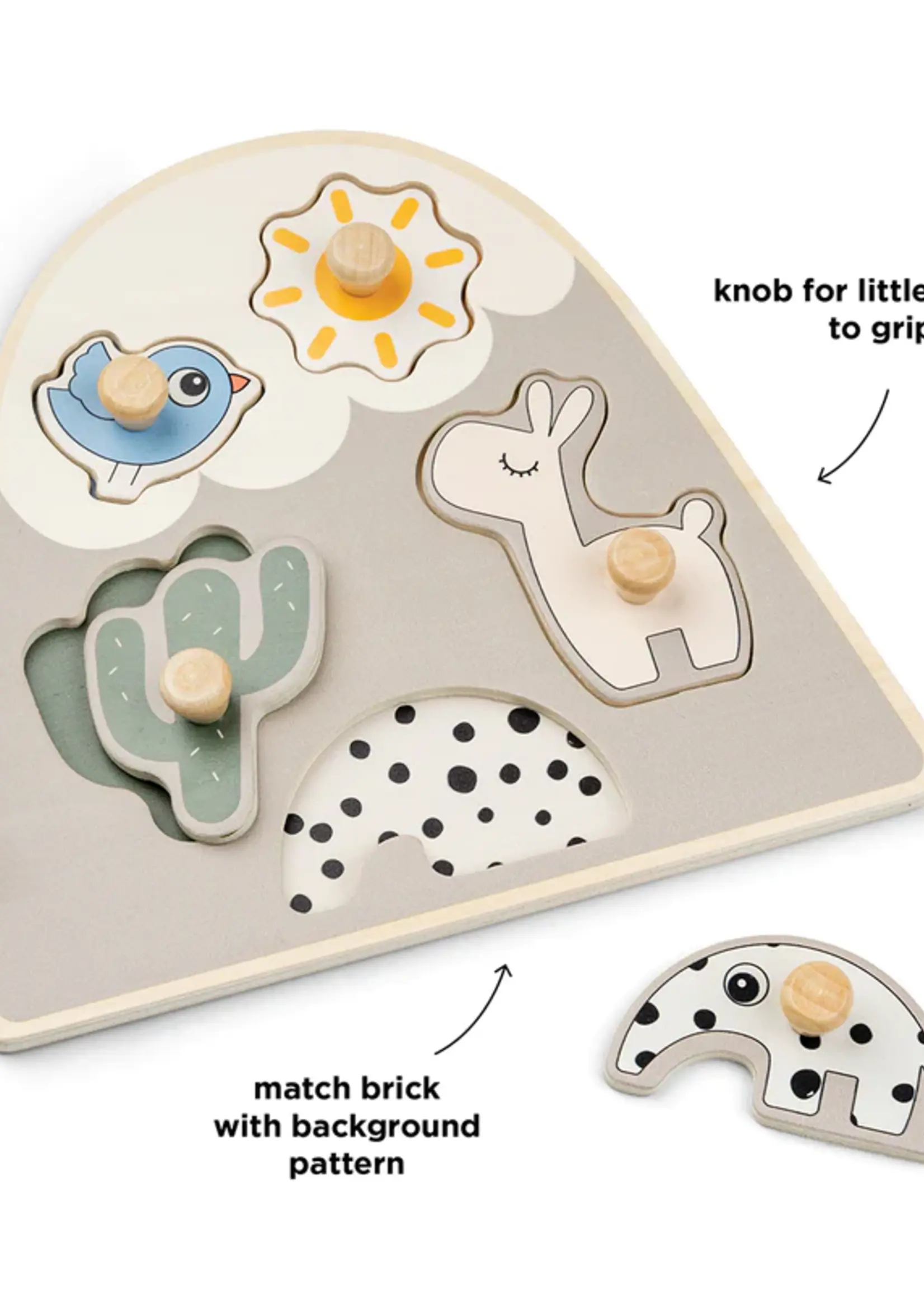 DonebyDeer Donebydeer - Peg puzzle - Lalee sand