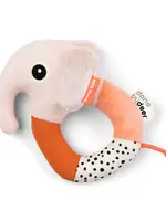 DonebyDeer Donebydeer - Sensory ring rattle - Elphee powder
