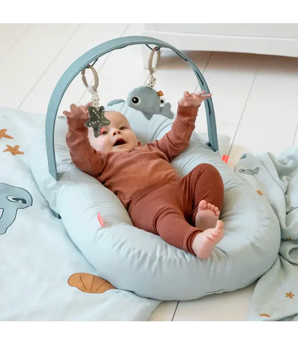 DonebyDeer Donebydeer - Hanging activity toy 2 pcs - Wally blue