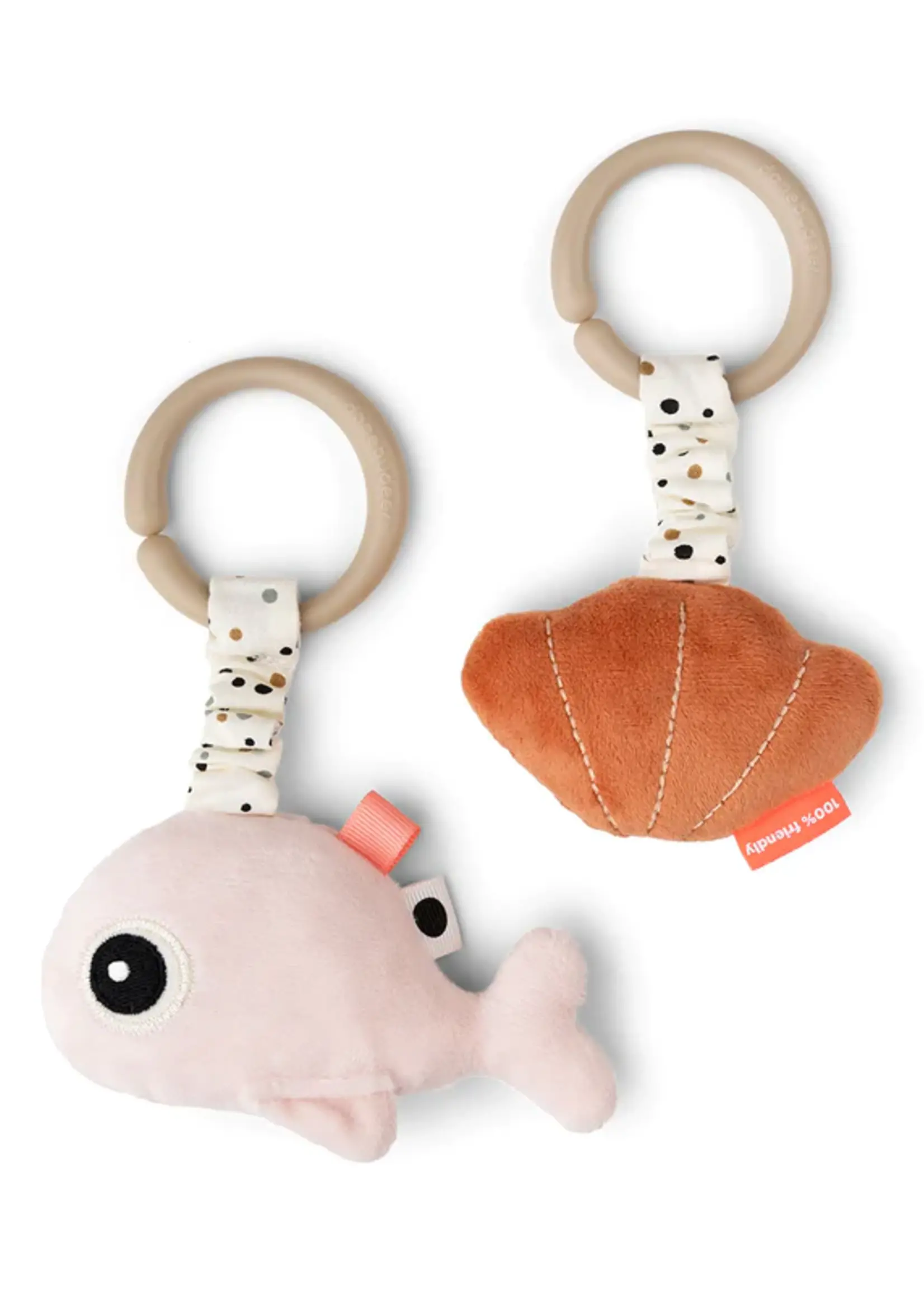 DonebyDeer Donebydeer - Hanging activity toy 2 pcs - Wally powder