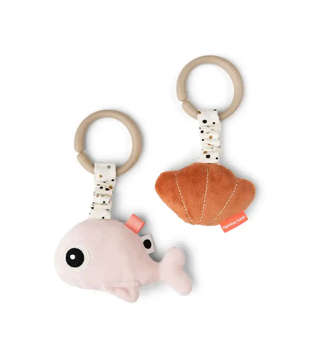 DonebyDeer Donebydeer - Hanging activity toy 2 pcs - Wally powder