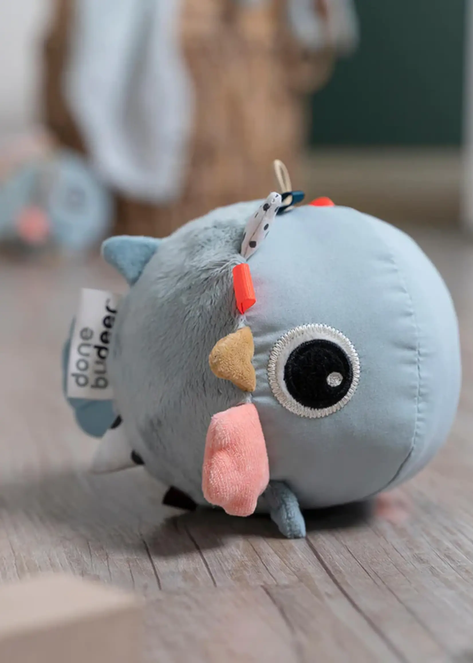 DonebyDeer Donebydeer - Activity ball - Puffee blue