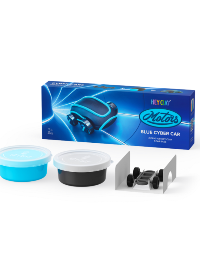 Hey Clay - Cyber Car - Blue