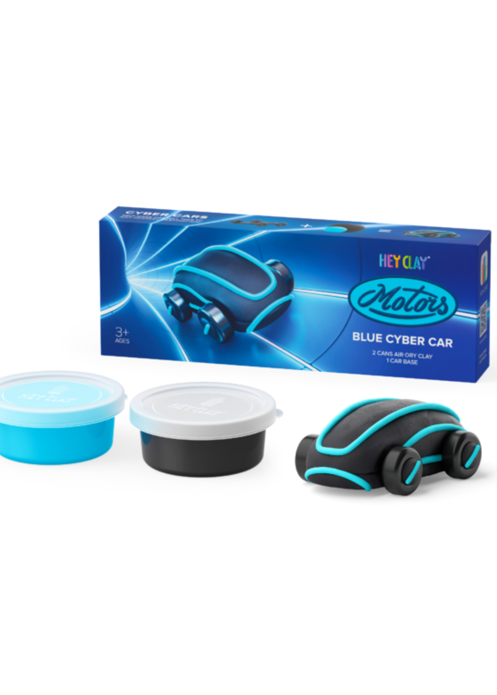 Hey Clay Hey Clay - Cyber Car - Blue