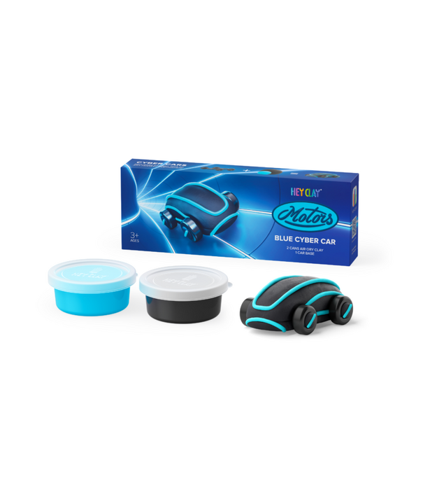 Hey Clay Hey Clay - Cyber Car - Blue