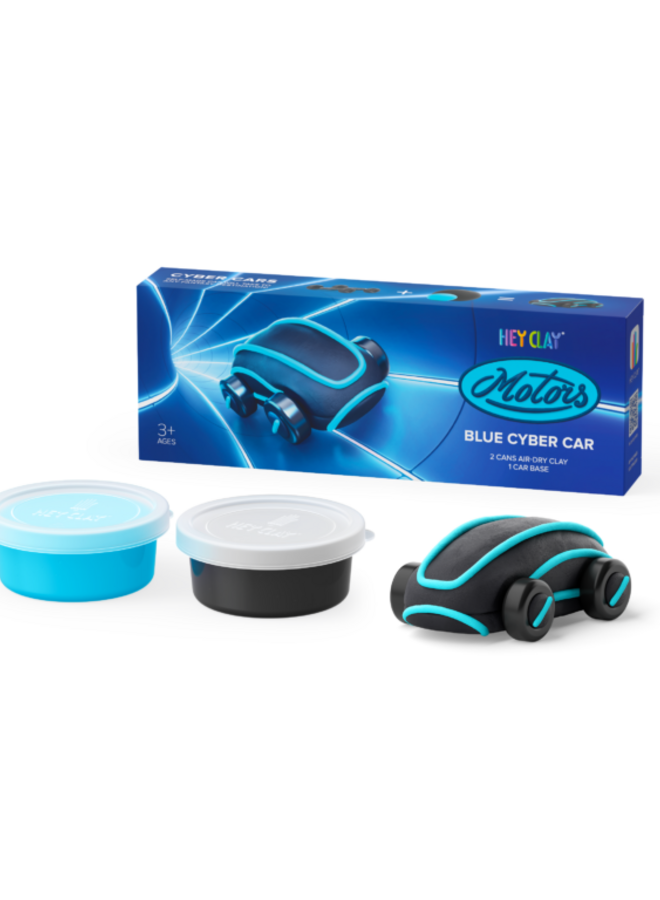 Hey Clay - Cyber Car - Blue