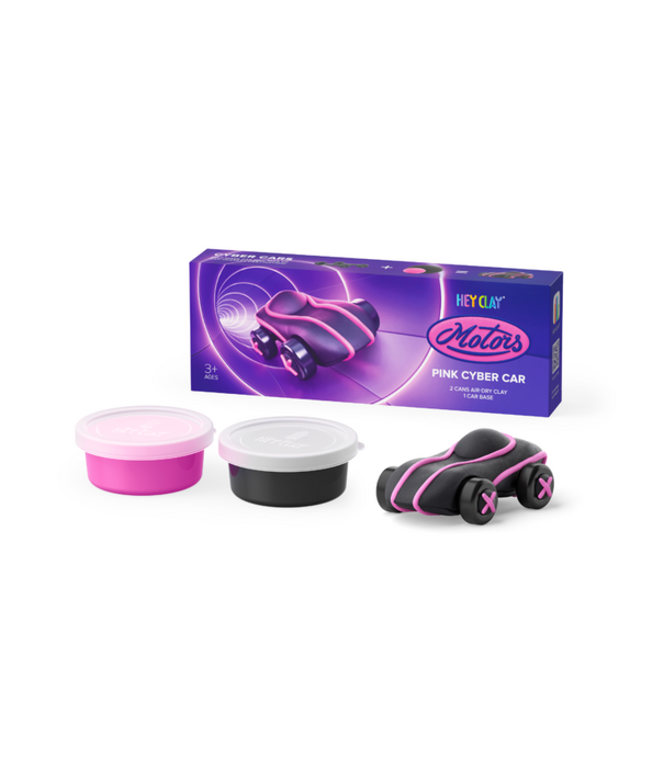 Hey Clay Hey Clay - Cyber Car - Pink