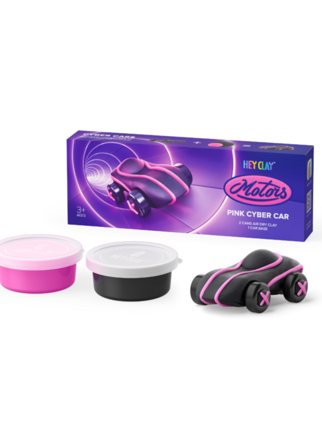 Hey Clay - Cyber Car - Pink