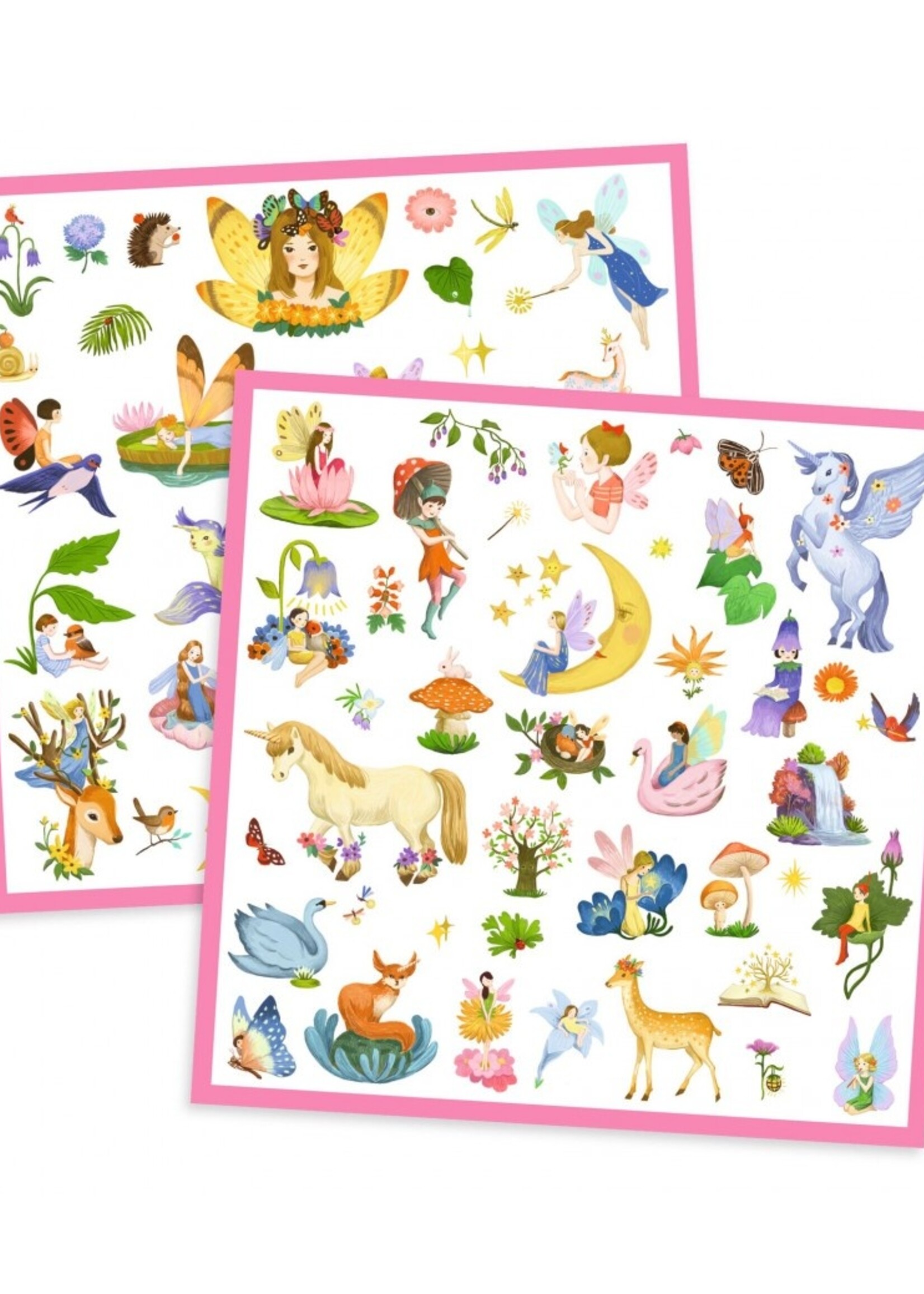 Djeco Djeco - metallic stickers - Fantasie