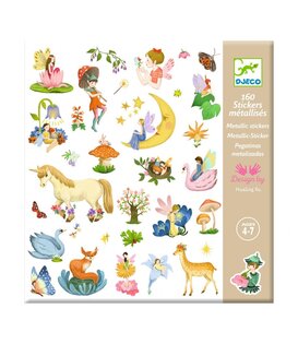 Djeco - metallic stickers - Fantasie