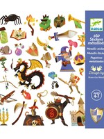 Djeco Djeco - metallic stickers - Middeleeuwse fantasie wereld