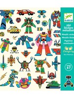Djeco Djeco - metallic stickers - Robots