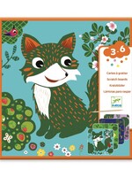 Djeco Djeco - Scratch cards for little ones - Bosdieren