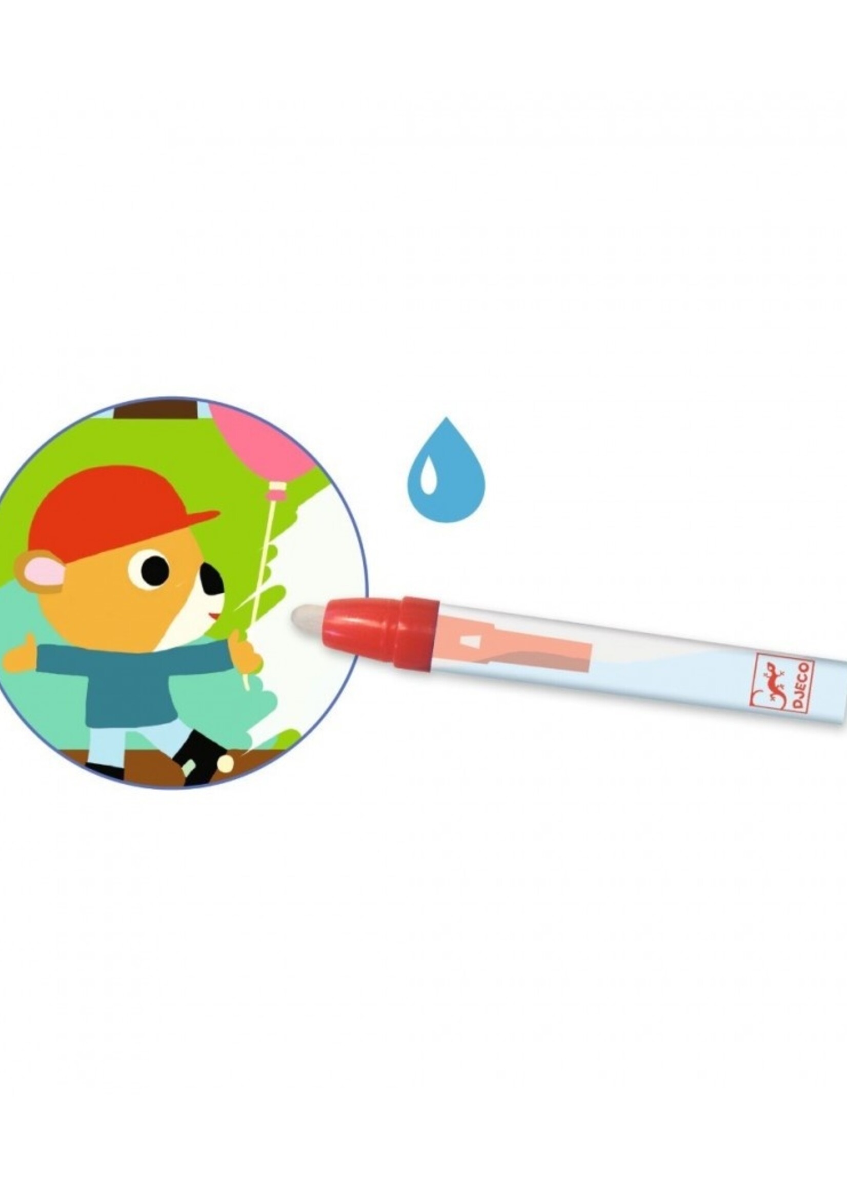 Djeco Djeco - Magic Colouring - In het park