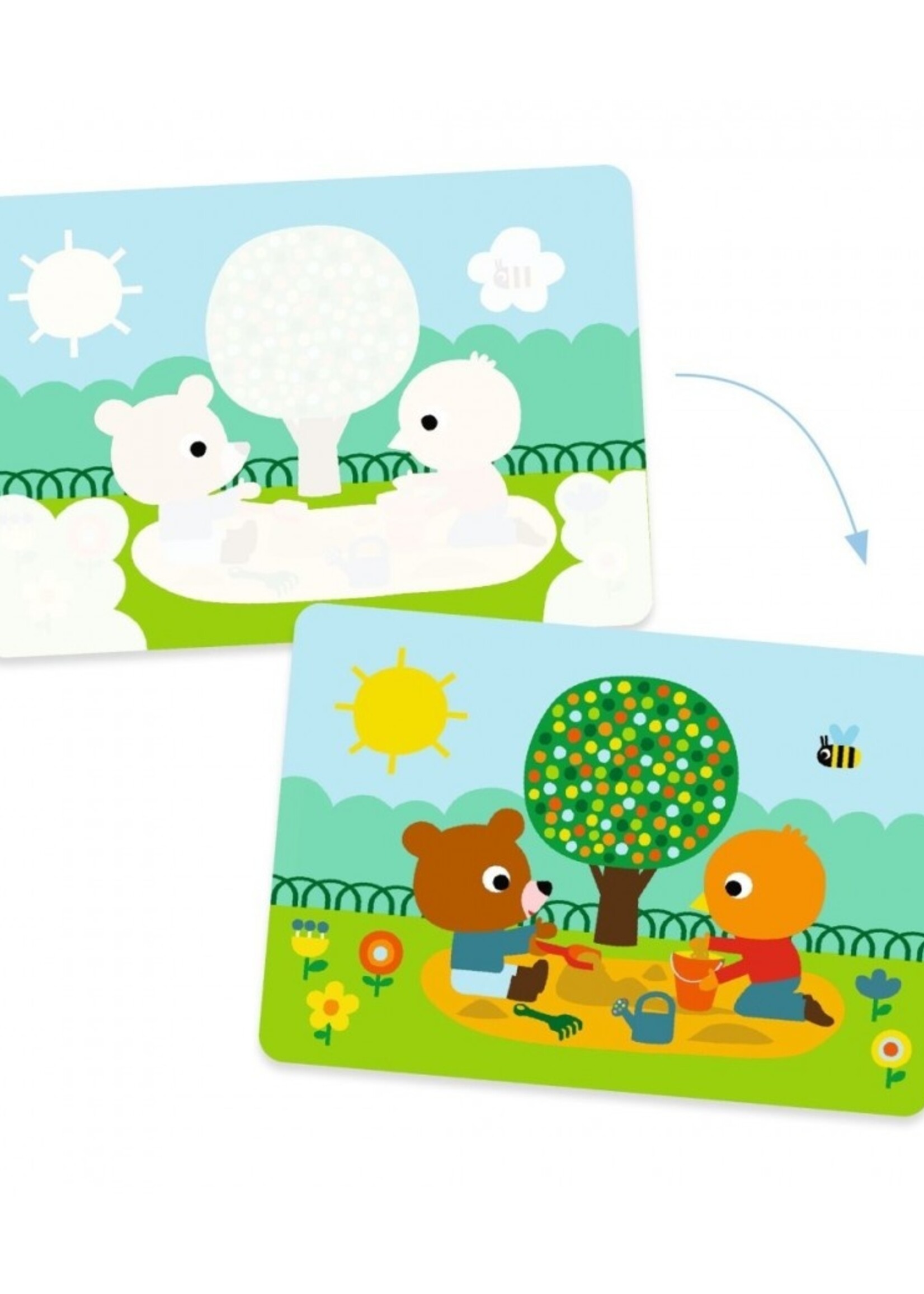 Djeco Djeco - Magic Colouring - In het park