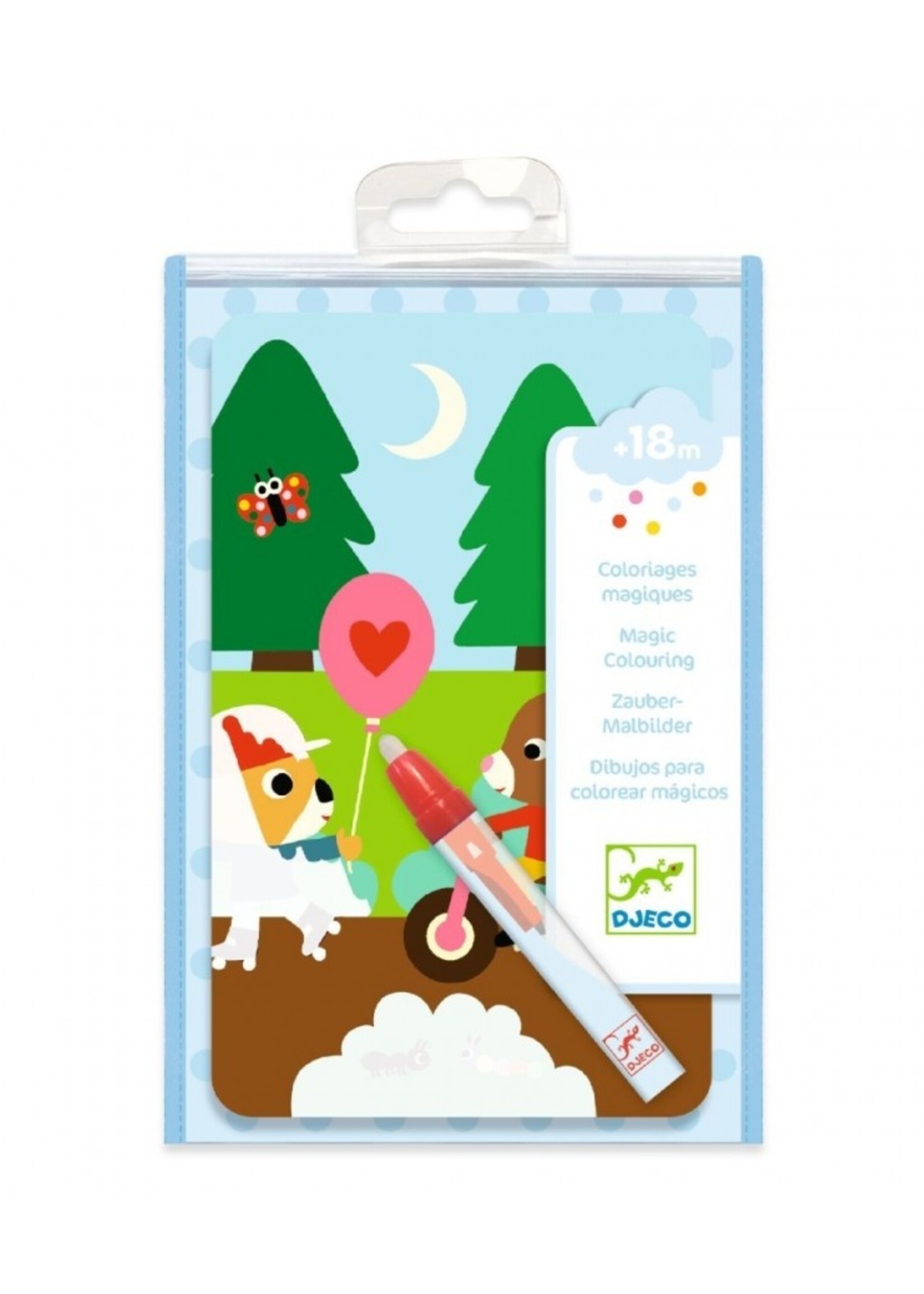 Djeco Djeco - Magic Colouring - In het park