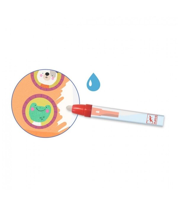 Djeco Djeco - Magic colouring - On the road