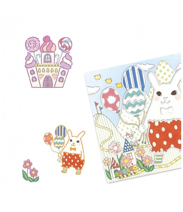 Djeco Djeco - Sjabloon - Kawailand