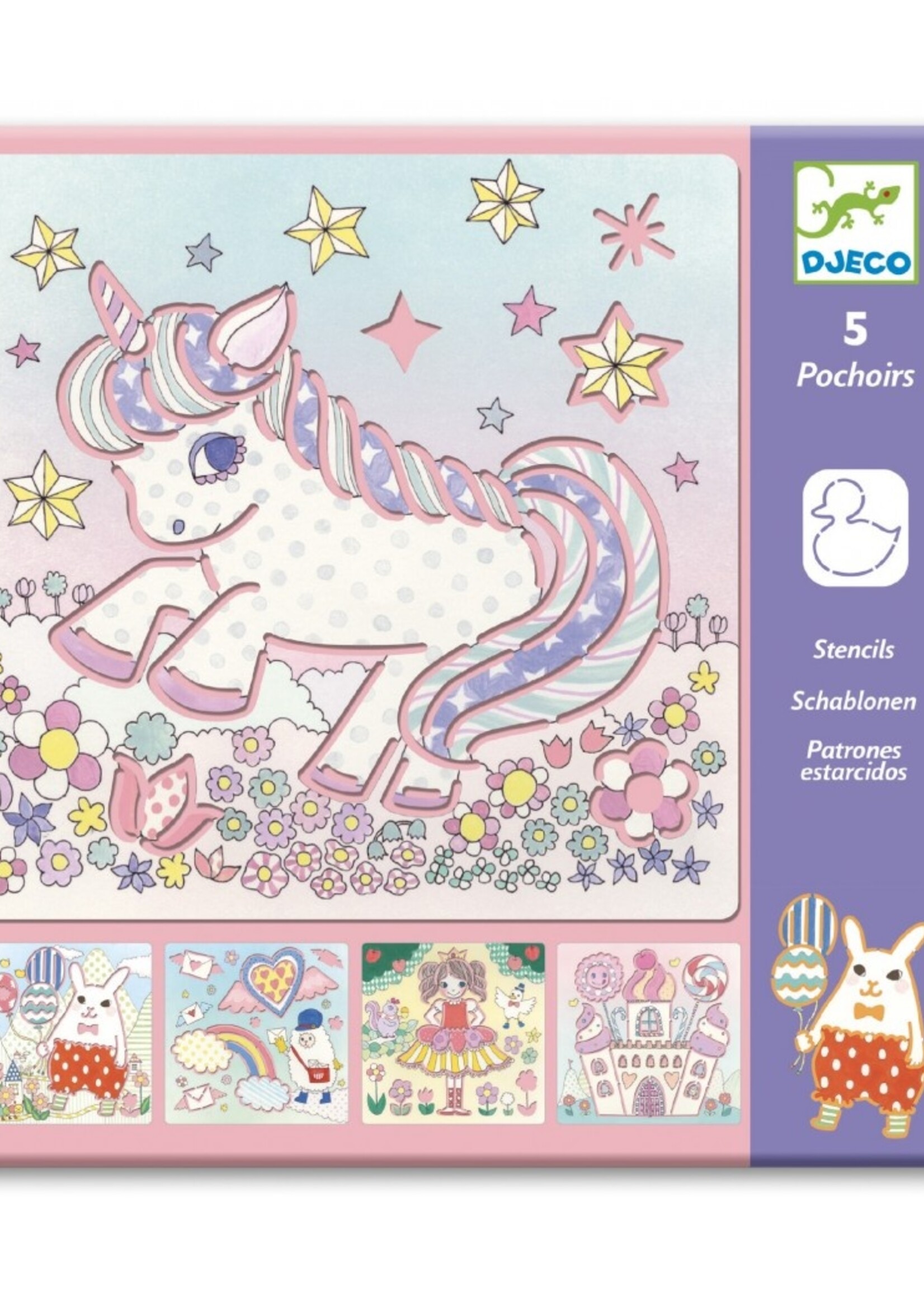 Djeco Djeco - Sjabloon - Kawailand