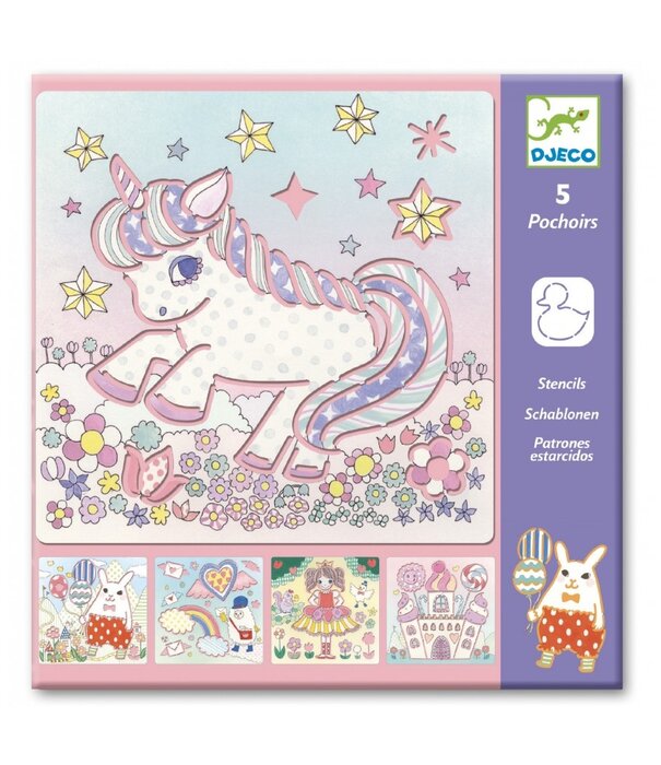 Djeco Djeco - Sjabloon - Kawailand