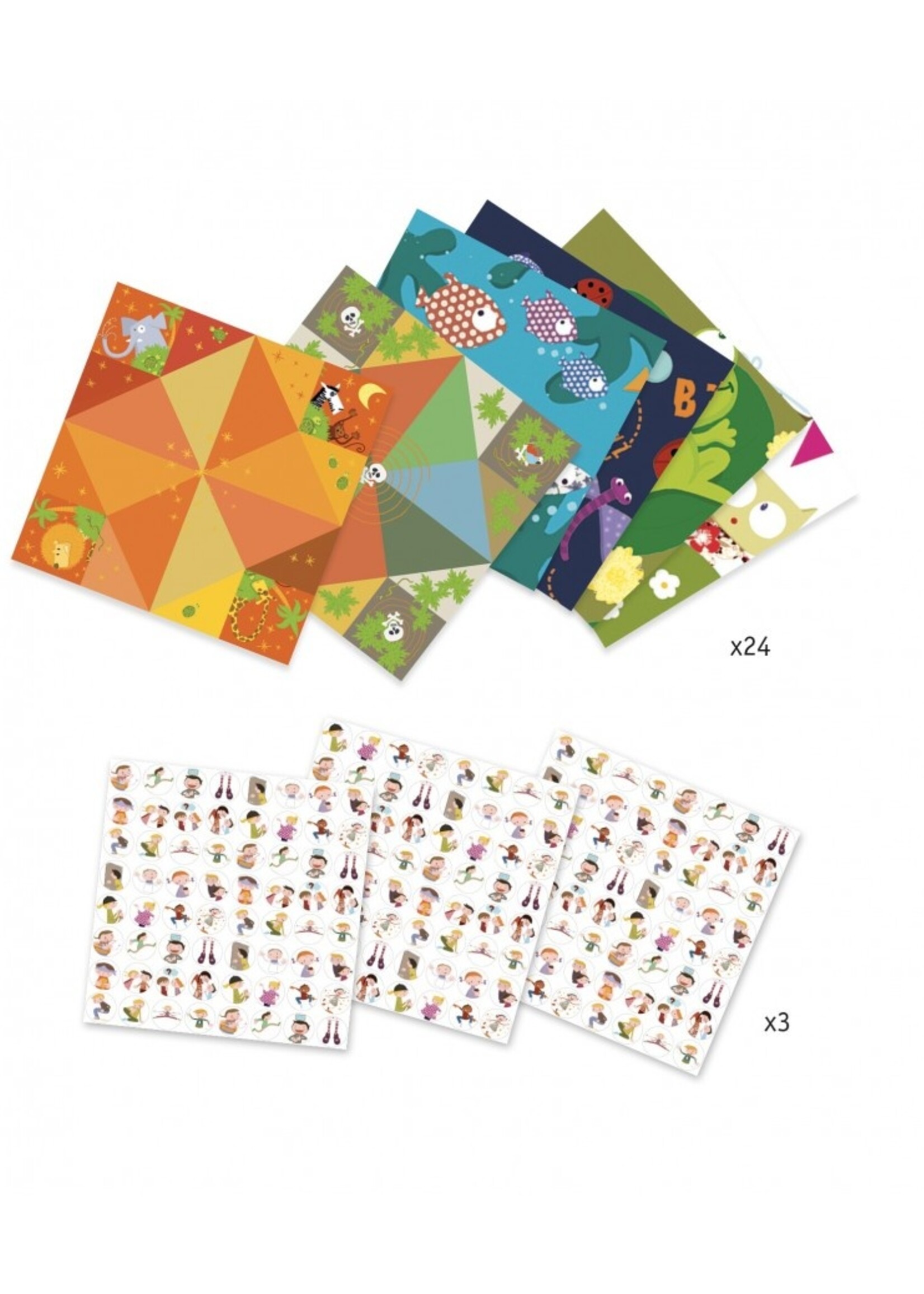 Djeco Djeco - Origami bird game