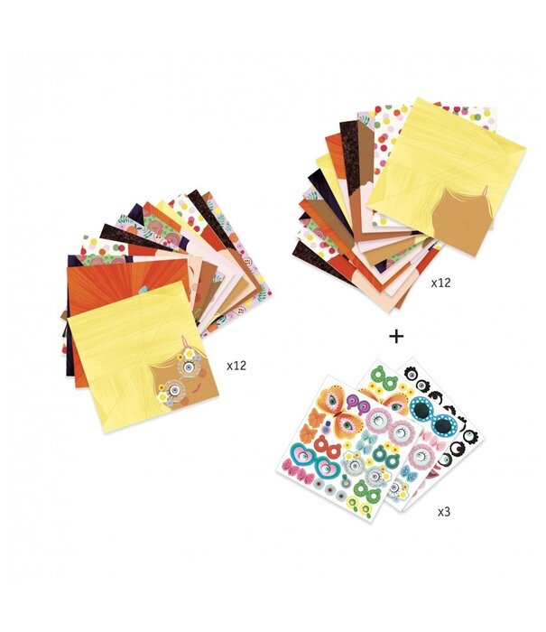 Djeco Djeco - Origami - Pretty faces