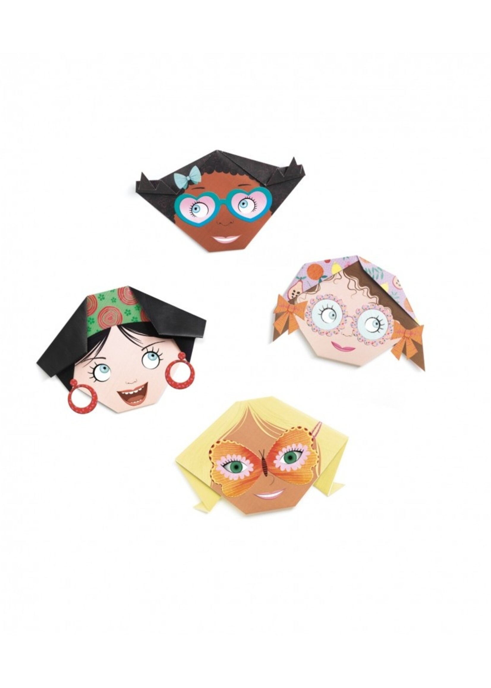Djeco Djeco - Origami - Pretty faces