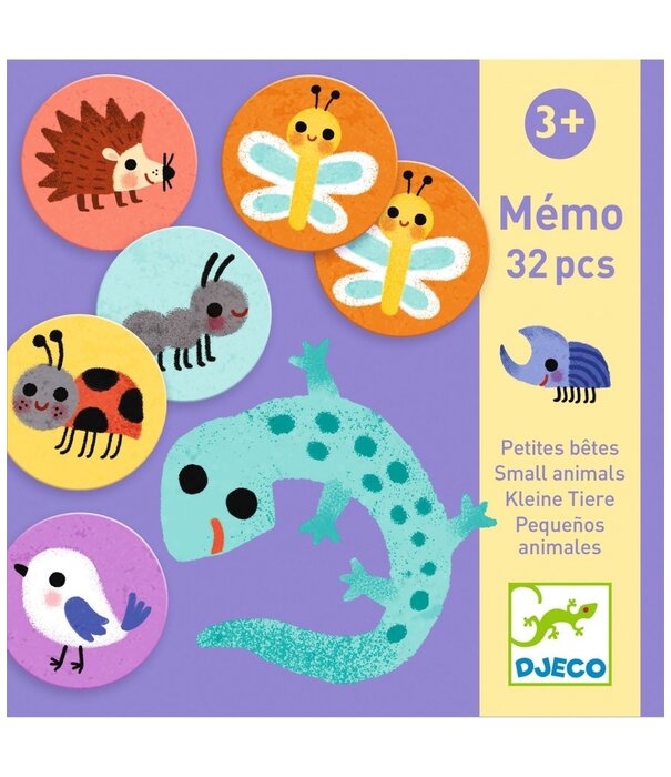 Djeco Djeco - Kleine dieren memo