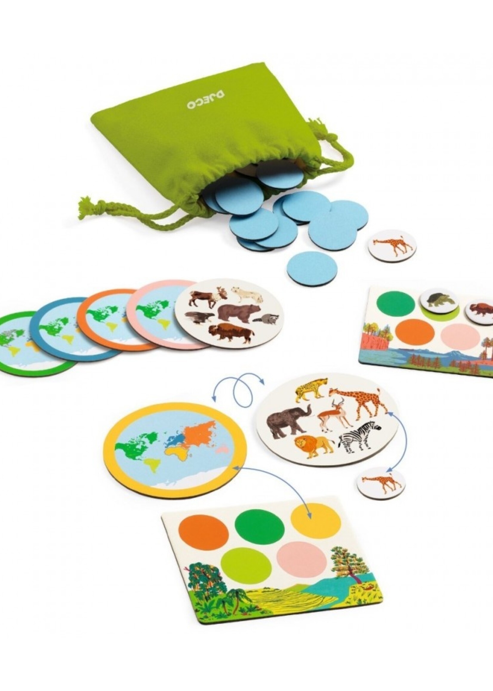 Djeco Djeco - Lotto wereld dieren