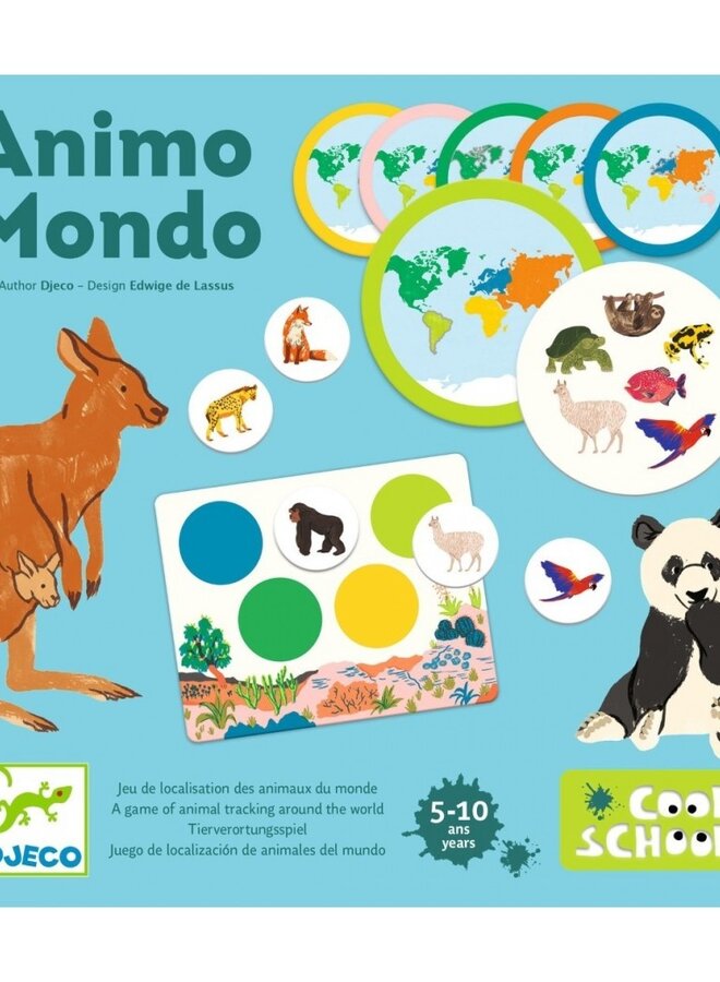 Djeco - Lotto wereld dieren