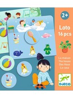 Djeco Djeco - Memo,Lotto en Domino Thema huis
