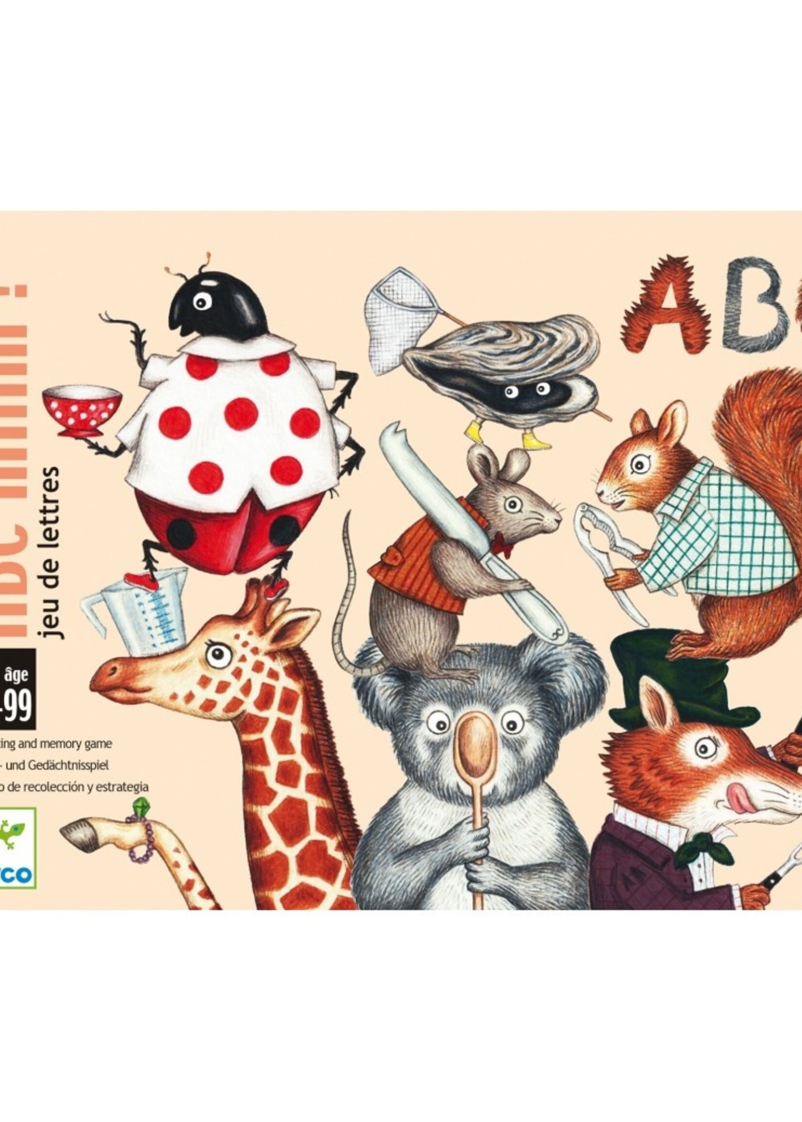 Djeco Djeco - Playing cards - Abc miam