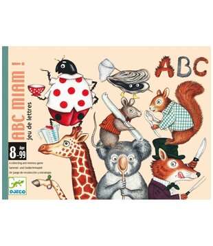 Djeco - Playing cards - Abc miam