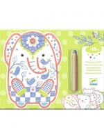 Djeco Djeco - Magic Colouring - Wild animals