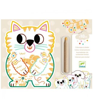 Djeco - Magic colouring - Domenestic animals