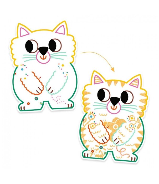 Djeco Djeco - Magic colouring - Domenestic animals