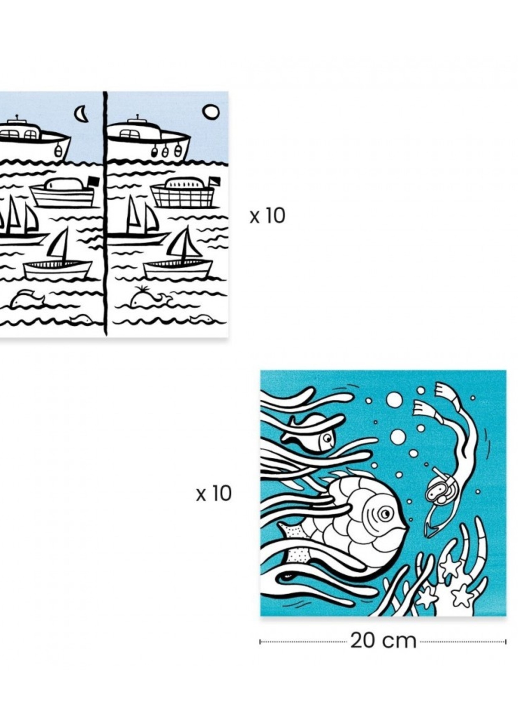 Djeco Djeco - Colouring - Ocean