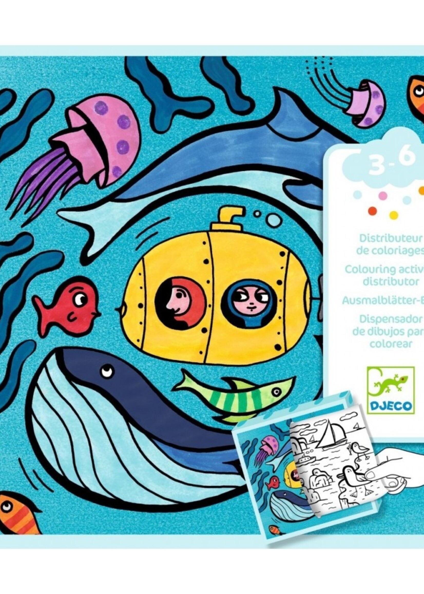 Djeco Djeco - Colouring - Ocean