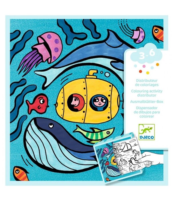 Djeco Djeco - Colouring - Ocean