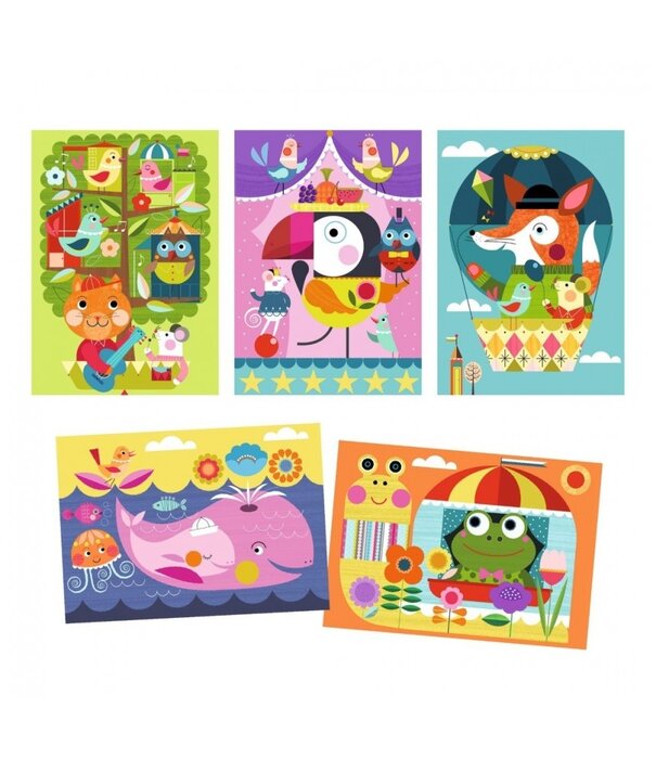 Djeco Djeco - Scratch cards for little ones - Ontdekken
