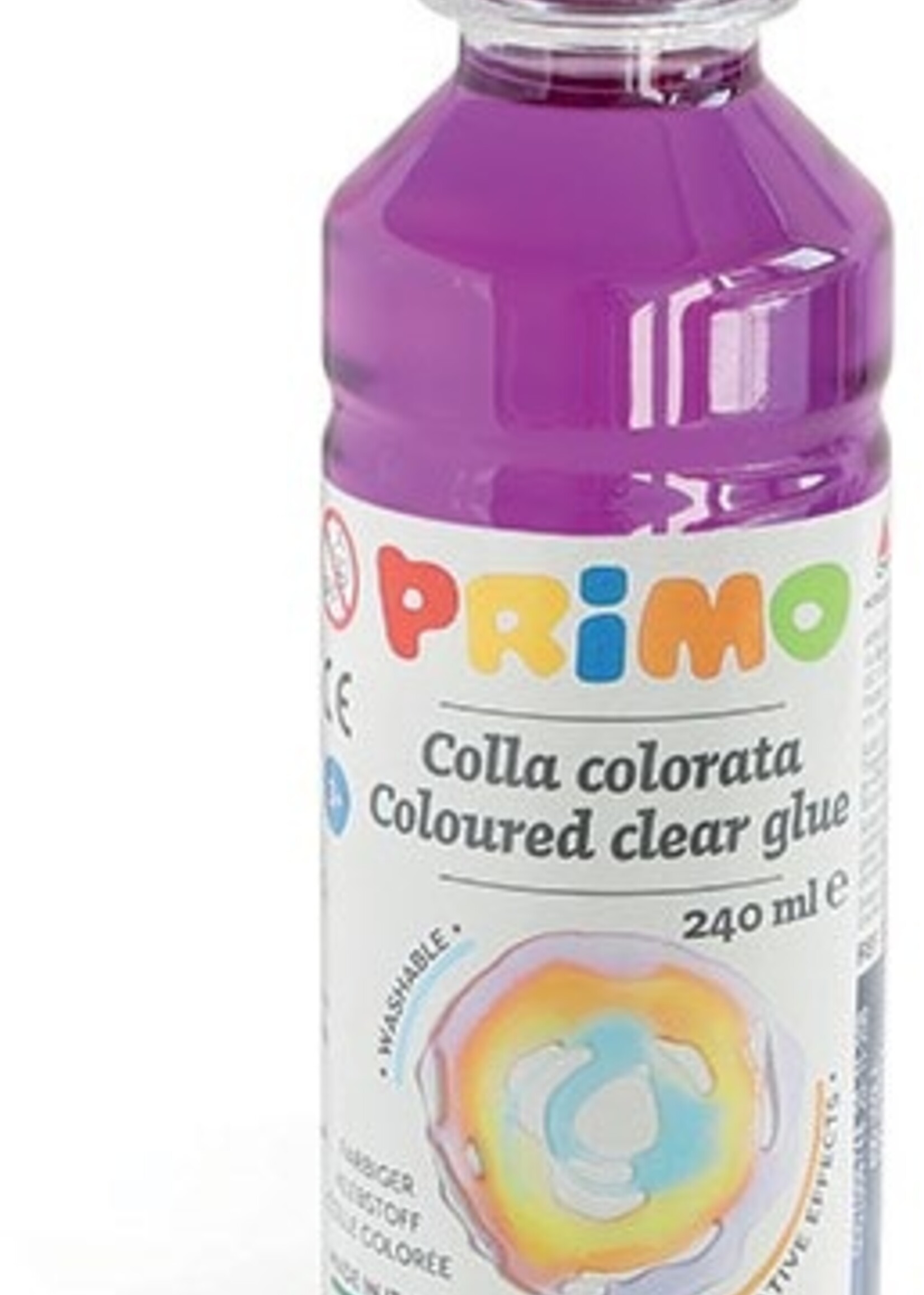 PRIMO PRIMO - Lijm op waterbasis Magenta (240ml) - (Voor slijm)