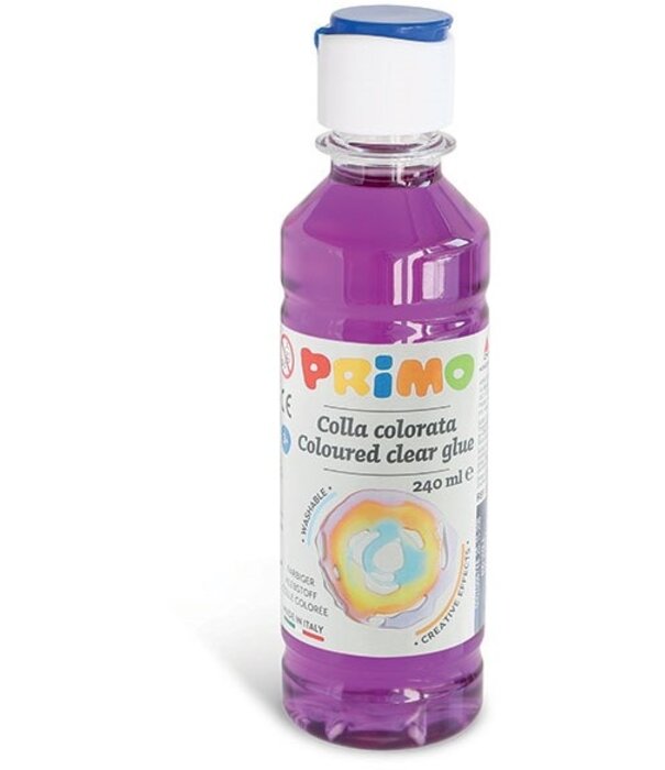 PRIMO PRIMO - Lijm op waterbasis Magenta (240ml) - (Voor slijm)