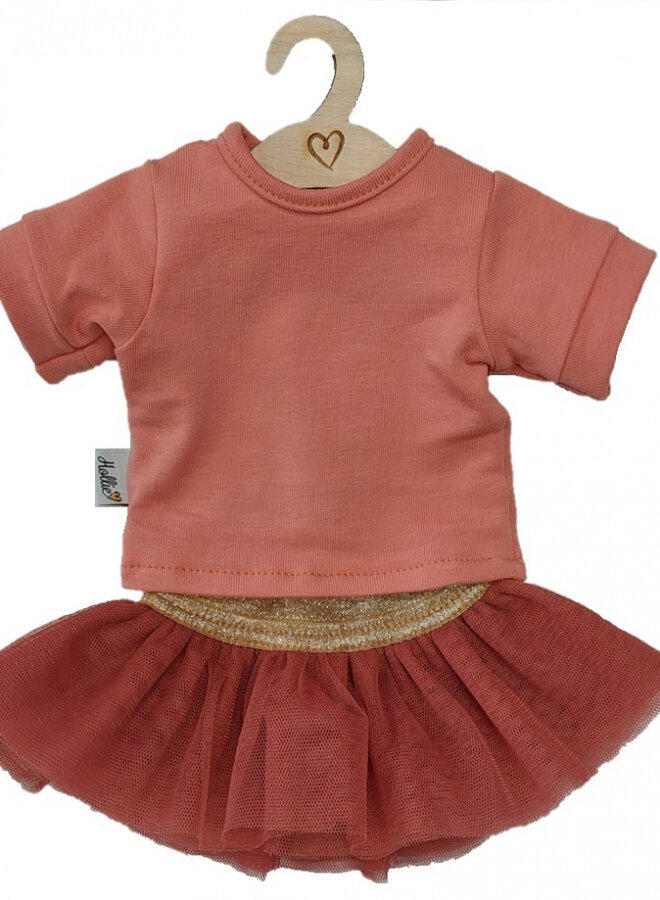 Hollie Poppenrok en -shirt candy terra