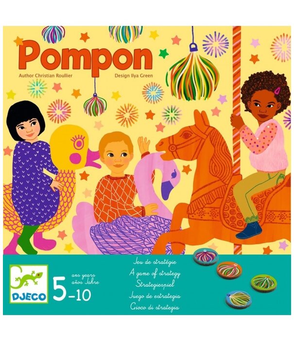Djeco Djeco - Pompon - Strategie en Anticipatiespel