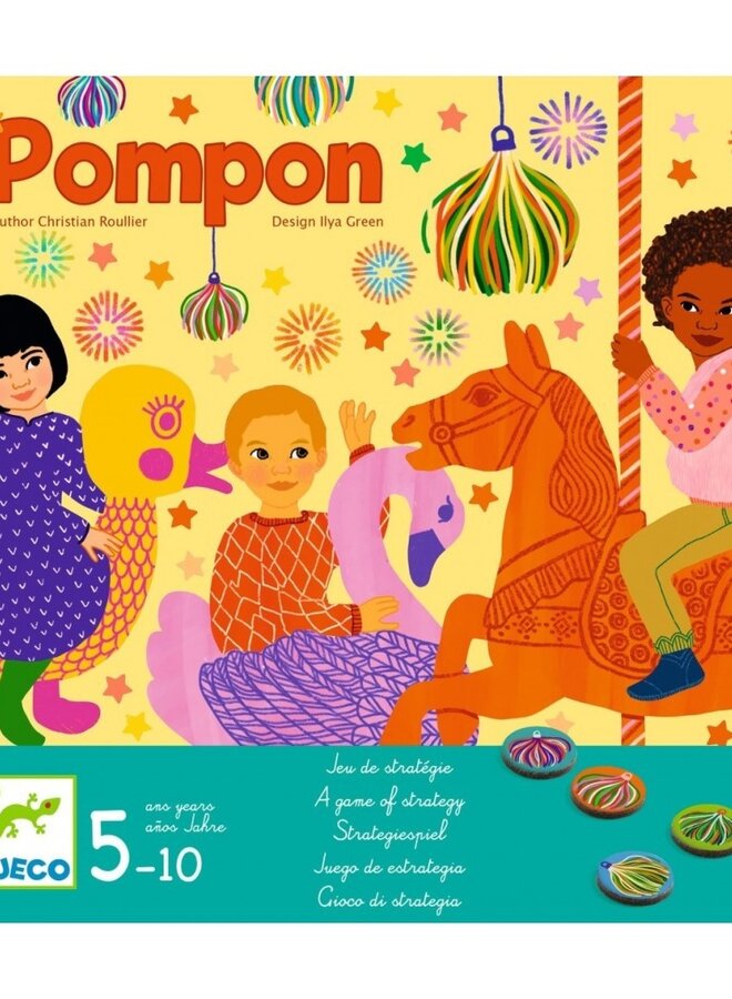 Djeco - Pompon - Strategie en Anticipatiespel
