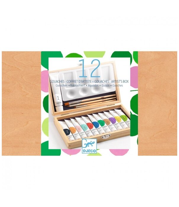 Djeco Djeco - Verfkistje met plakaatverf