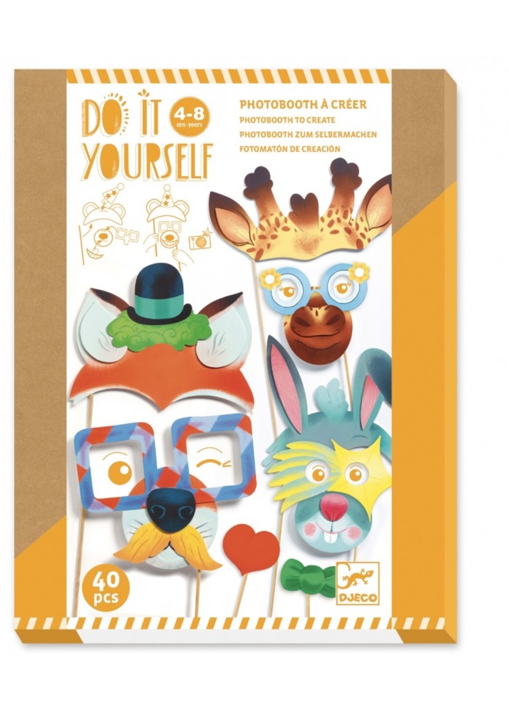 Djeco Djeco - Photobooth DIY - Animal party