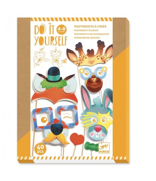 Djeco Djeco - Photobooth DIY - Animal party