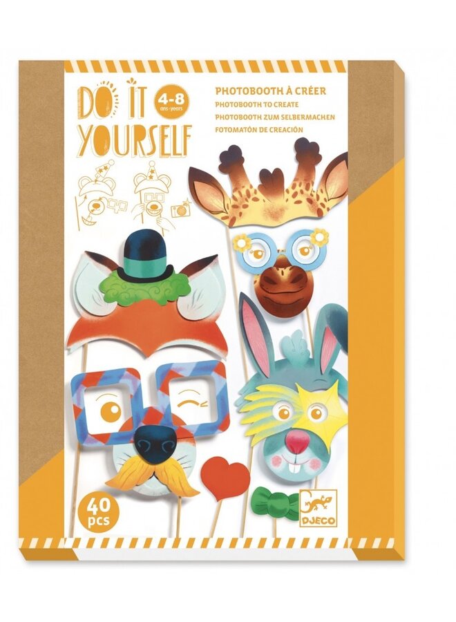 Djeco - Photobooth DIY - Animal party